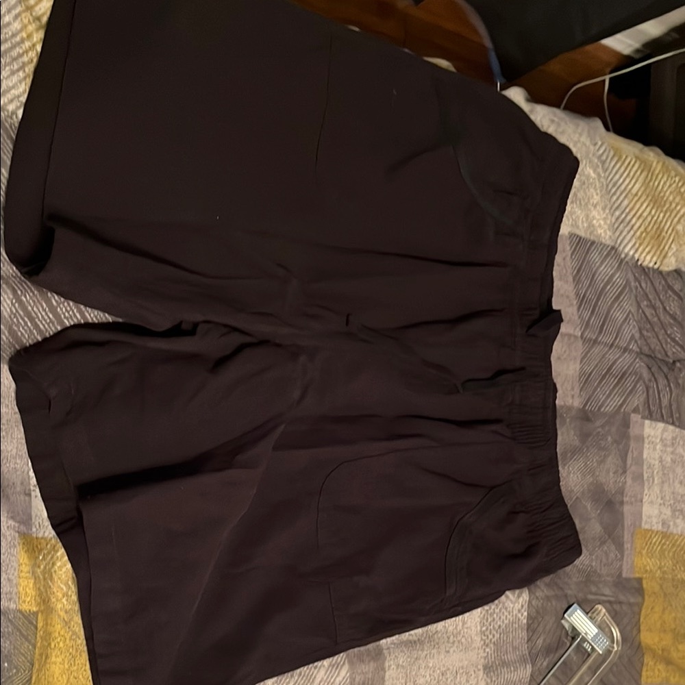 Black Casual Shorts